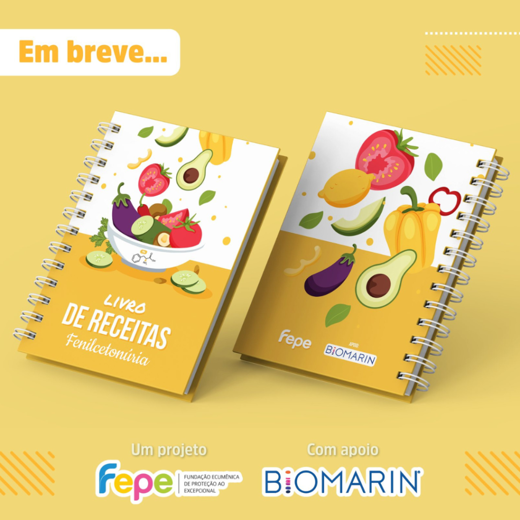 Anúncio – Livro de Receitas Fenilcetonúria