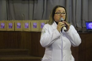 A coordenadora do Serviço Nacional de Triagem Neonatal, Mouseline Torquato Domingos
