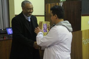 Entrega da lembrança